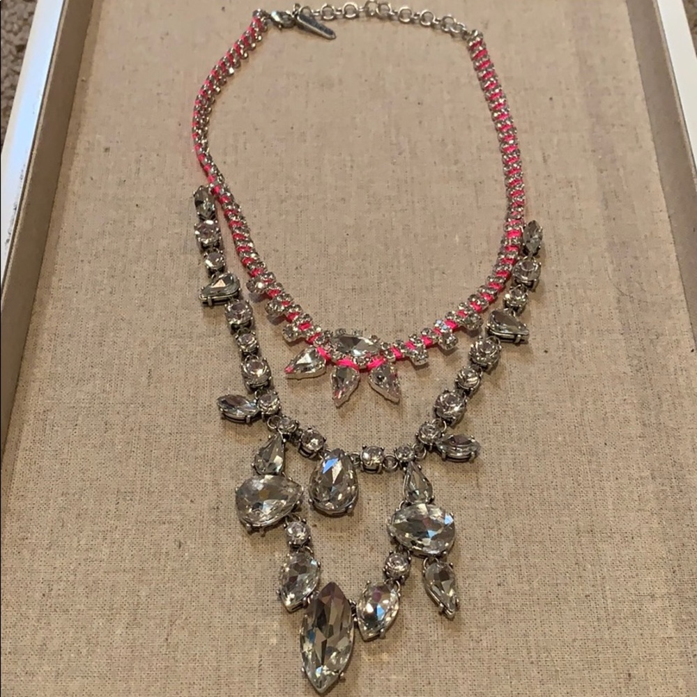 Stella & Dot Neon Dream Statement Necklace
